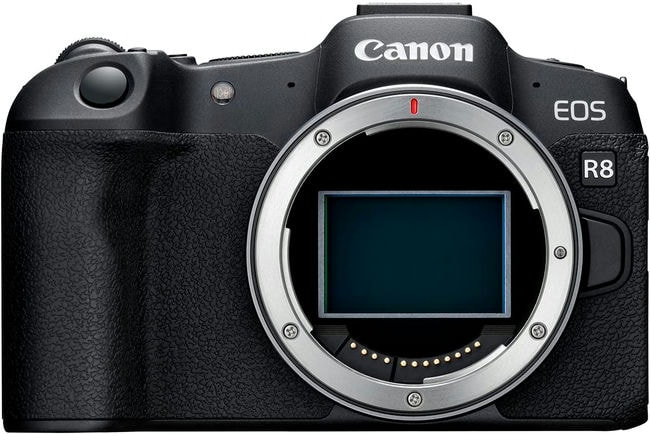 Canon EOS R8 front side